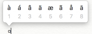 How to Type Letters with Accents on Mac