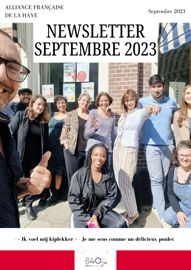 NEWSLETTER FR AVEC LIEN SEPTEMBRE 2023